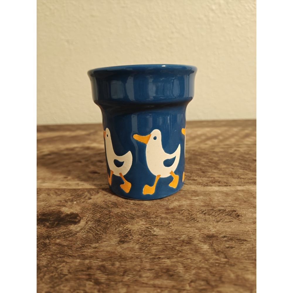 vintage waechtersbach Duck Motif Mug Crock